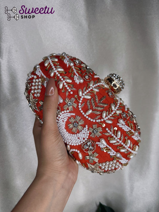 Embroidered Purse