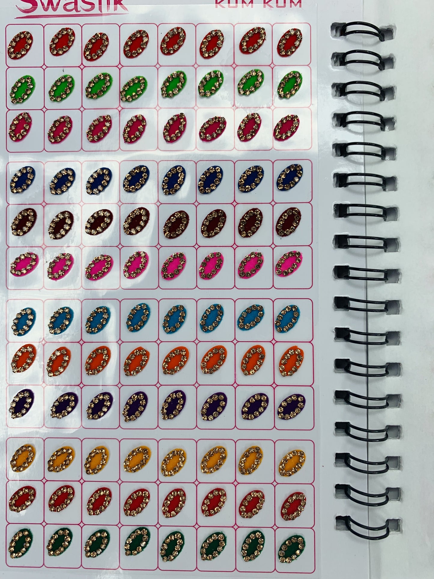 Different Shape Bindi Book