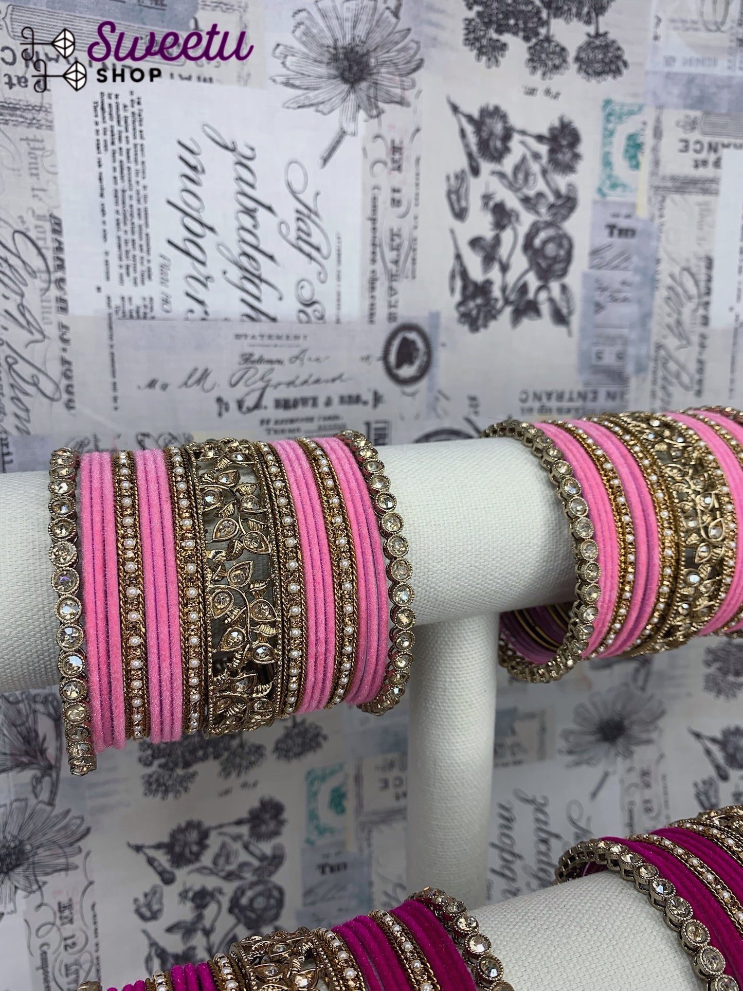 Flower Print Bangle