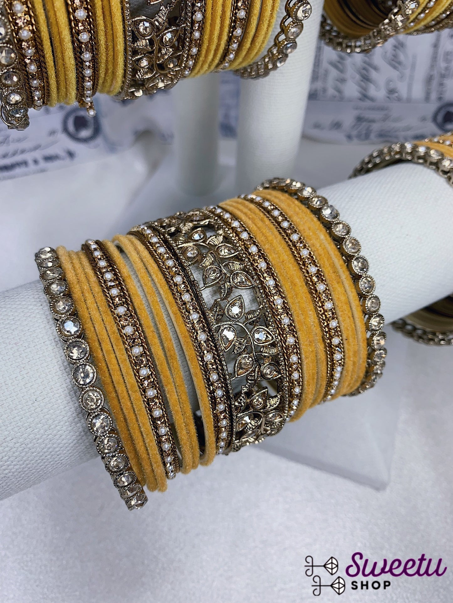 Flower Print Bangle