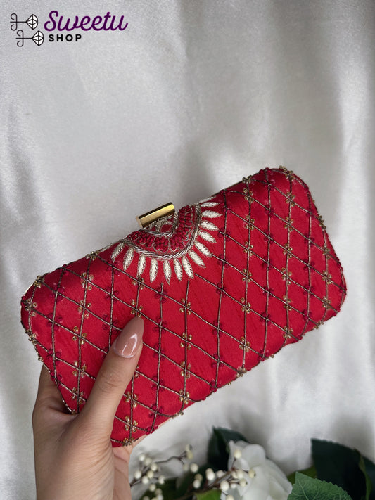 Embroidered Purse