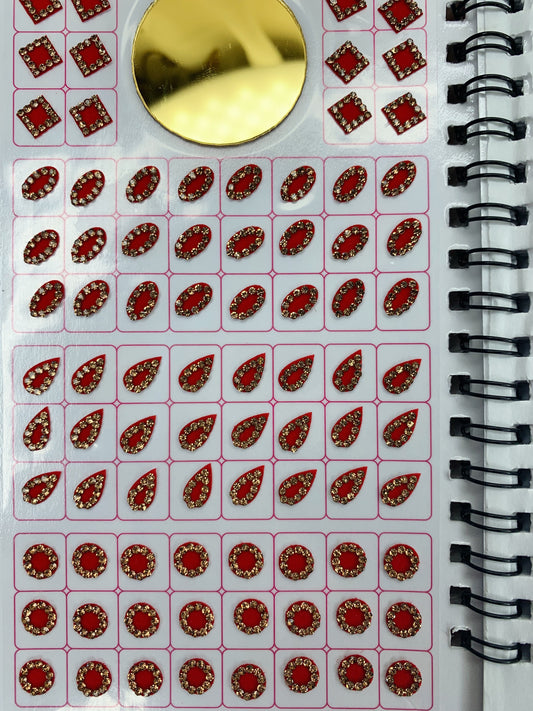 Different Shape Bindi Book