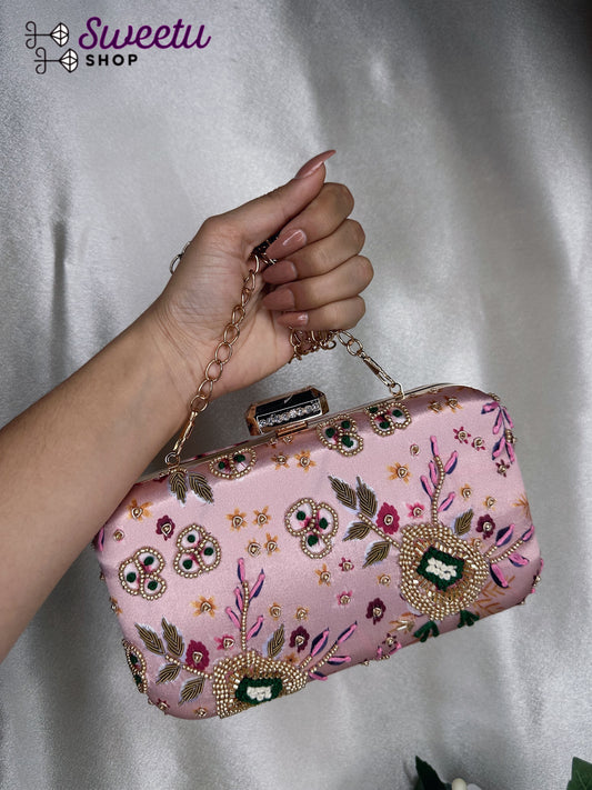 Embroidered Purse