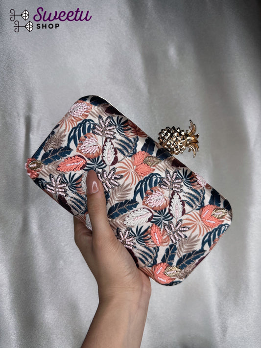 Embroidered Purse